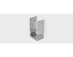 Stützenschuhe aufschraubbar mit Wulst U-Form 91x60x150 Stahl verzinkt (1 Stück) - 685 112 088 75
